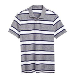 Old Navy Men's Striped Moisture-Wicking Pro Polo M